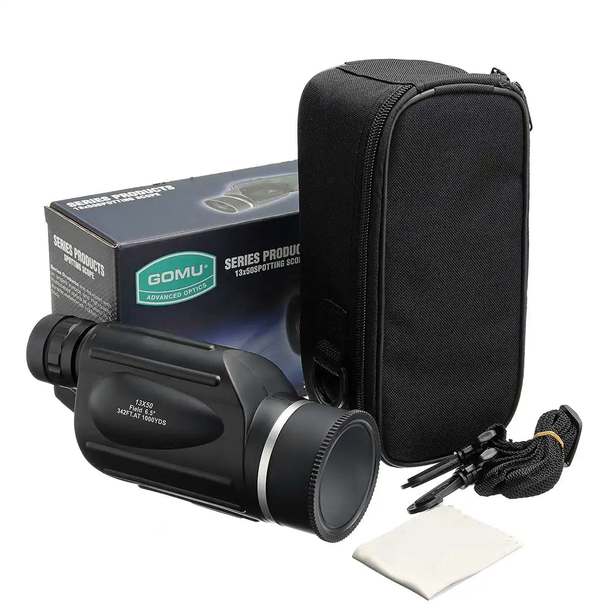 13x50 1000 m المدى مكتشف أحادي للماء Rangefinder واحد أنبوب أحادي جولف الإكتشاف تلسكوب التخييم المشي