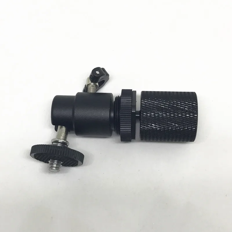 On Stage Microphone Stand Tripod Mount 1/4 to 5/8 Female Adapter Ball Head for Gopro Video