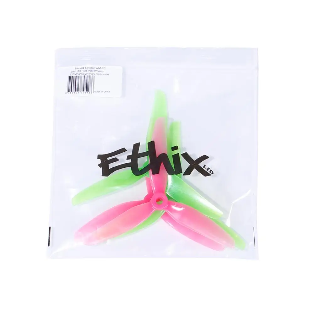 HQ Ethix S3 Prop 5X3 1X3 5031 5 дюймов 3 blad propeller prop розовый и зеленый совместимый Т мотор для FPV