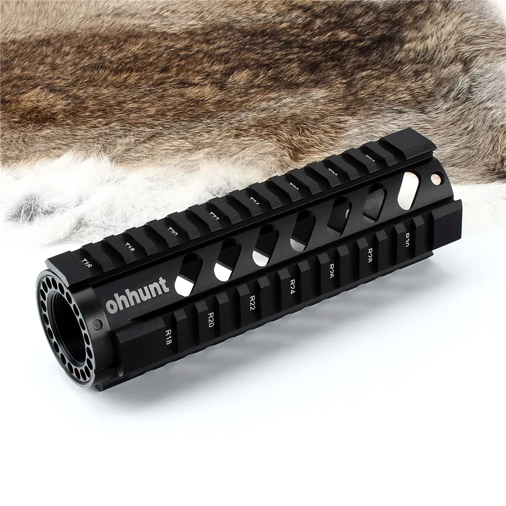 Тактическая направляющая ohhunt 4 &quot7&quot 10 &quot12&quot 15 &quot свободный поплавок с четырьмя