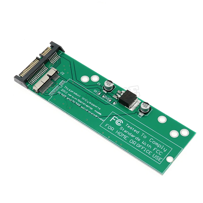 

2.5" SATA 6Gb/s 3.0 to For Macbook Air Pro 2012 SSD slot adapter A1466 A1465 A1398 A1425 SSD to 22Pin SATA Converter