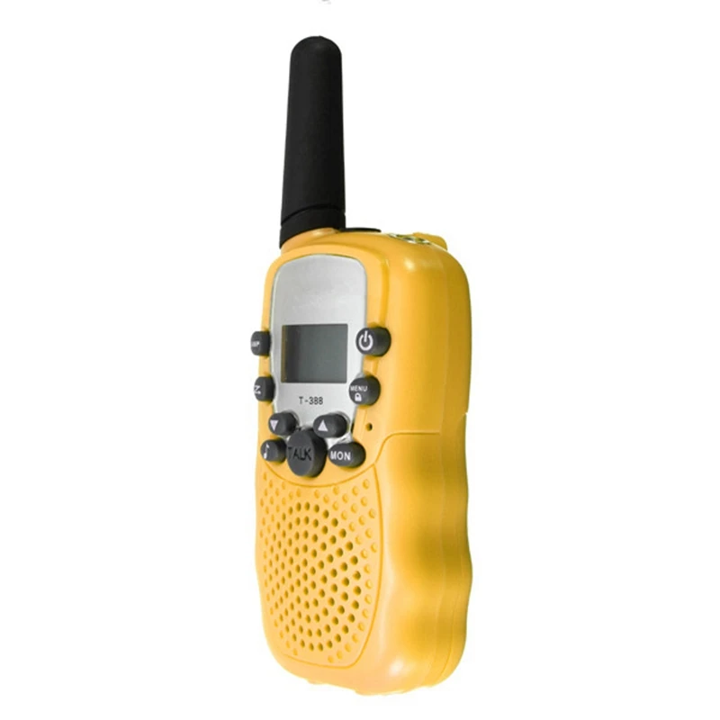 1 шт. T-388 Walkie Talkie Игрушки для детей 0,5 Вт 22CH ЖК-дисплей Дисплей двухстороннее дети Радио Интерком для детей со дня рождения Рождественский