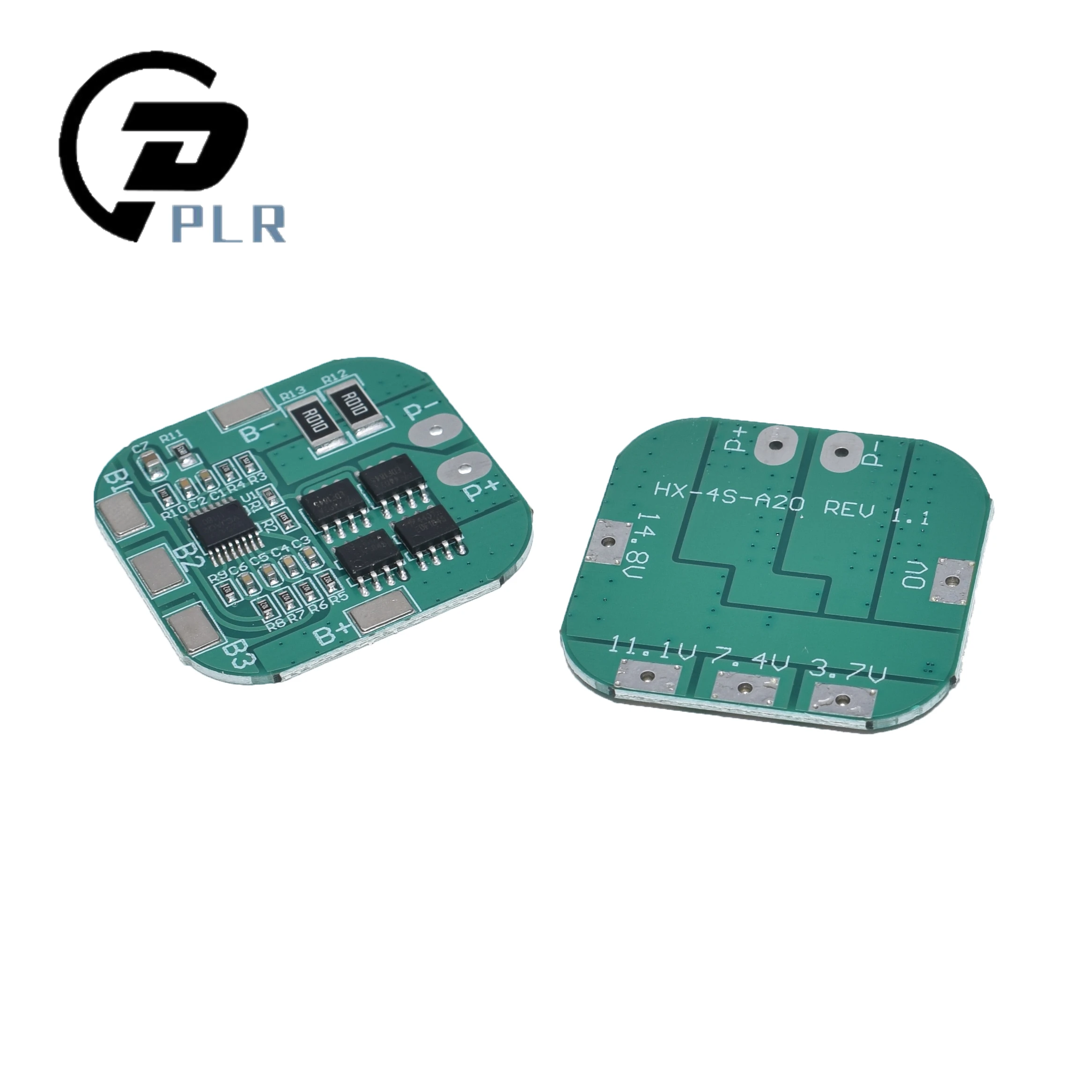 1 шт. 4S 14 8 в/16 в 20A пиковая литий-ионная BMS PCM плата защиты батареи bms pcm для литиевых
