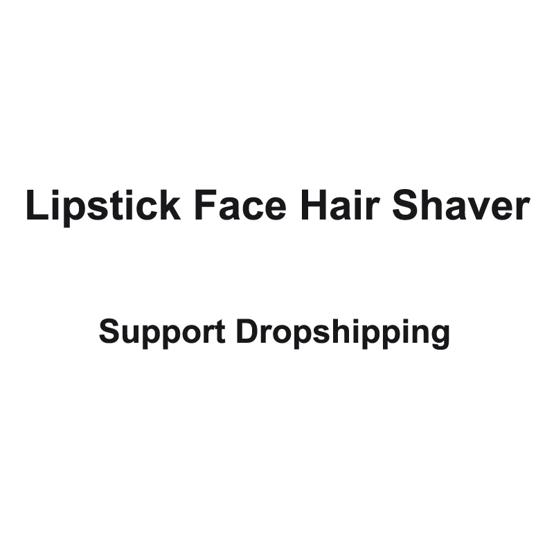 

Electric Lipstick hair remover portable Lipstick Epilator for women beauty Support dropshipping