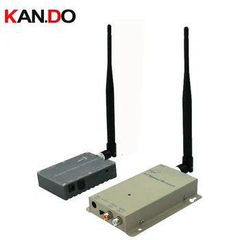 

Satellite transmission 43km 6W Made in Taiwan 1.2G Video Audio transceiver video Transmitter for FPV 1.2G drone tranmission