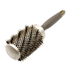 New Gold Boar Bristle Hair Curly Brush Round Hair Ceramic Ionic Brushes With Tail Natural Styling Hair Curling Round Comb 4 Size New Gold Boar Bristle Hair Curly Brush Round Hair Ceramic Ionic Brushes With Tail Natural Styling Hair Curling Round Comb 4 Size