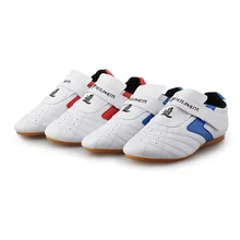 Tae kwon do Martial Arts Sneaker font b Shoes b font Breathable Wear resistant kickboxing Professional