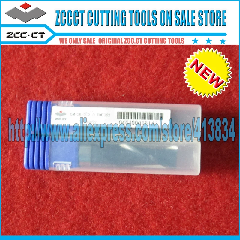 

20pcs ZCC-CT GM-2E-D12.0 ZCC.CT GM Cemented Carbide CNC 2 Flute Flattened end mill with straight shank
