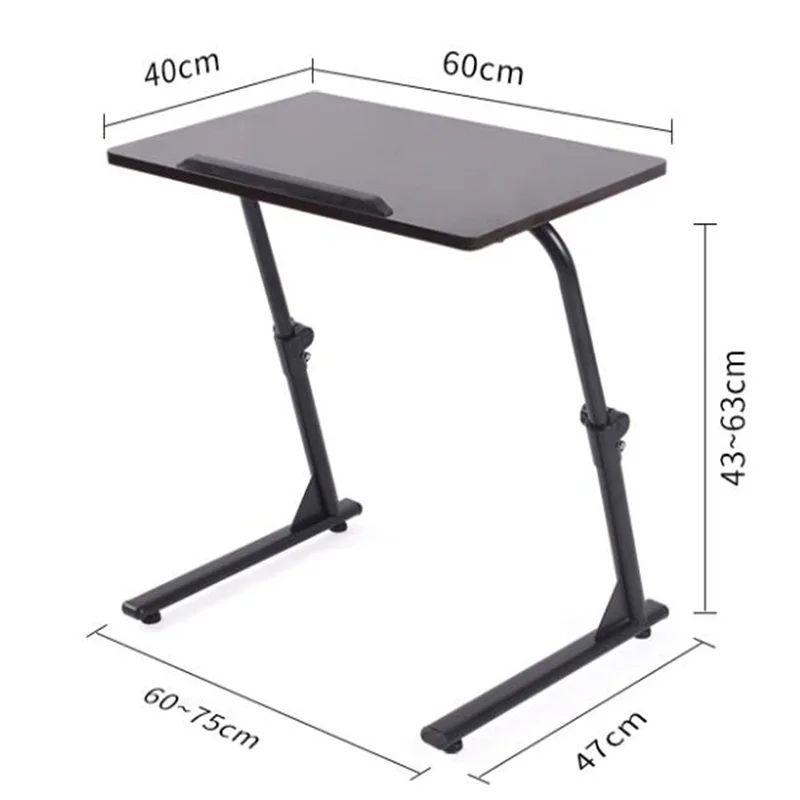 60*40CM Height-Adjustable Laptop Table Folding Lazy Notebook Table Lift Bedside Table Modern Sofa Side Desk 60*40CM Height-Adjustable Laptop Table Folding Lazy Notebook Table Lift Bedside Table Modern Sofa Side Desk