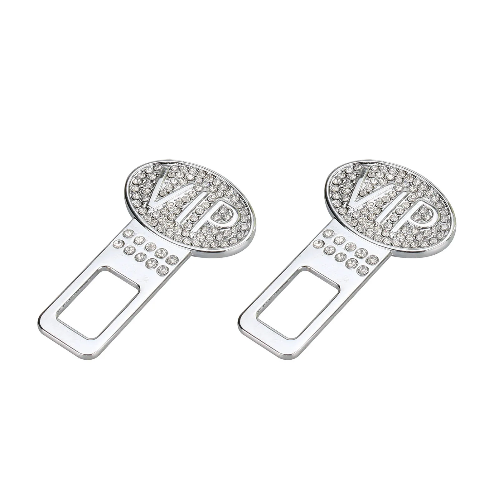 Replacement Universal 2 PCS/lot Car Auto Seat Belt Clip Buckles Extender Car Styling Accessories with Handcrafted Rhinestone