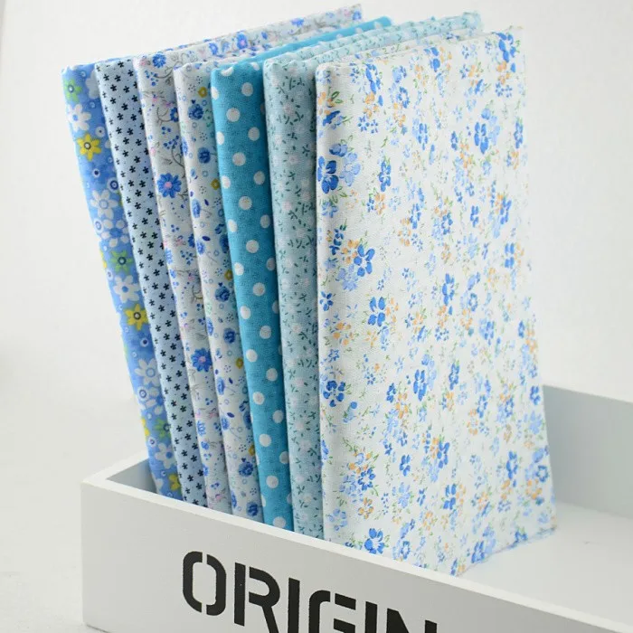 Хлопчатобумажная ткань Booksew 10 комплектов 50 см x 70 шт./лот полная Четвертая партия