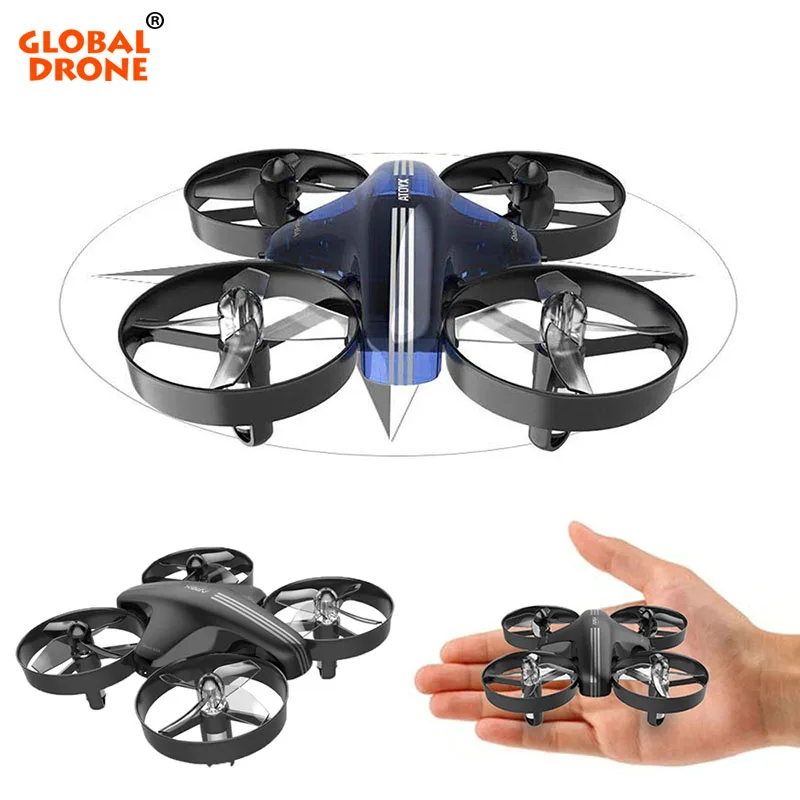 

Global Drone Mini Drone Quadcopter Remote Control Drones RC Helicopter 6-Axis Gyro Headless Mode Micro Dron