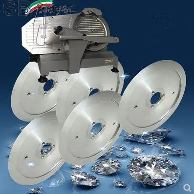 110V/220V Electric Meat Slicers Frozen Beef Mutton Roll Stainless Steel Mincer Vegetable Cutting Machine 10 inches