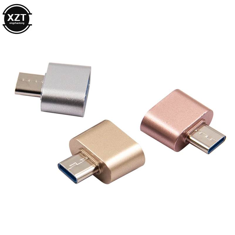 USB 3,0 type-C OTG кабель адаптер type C USB-C OTG конвертер для Xiaomi Mi5 Mi6 huawei samsung мышь клавиатура USB диск флэш