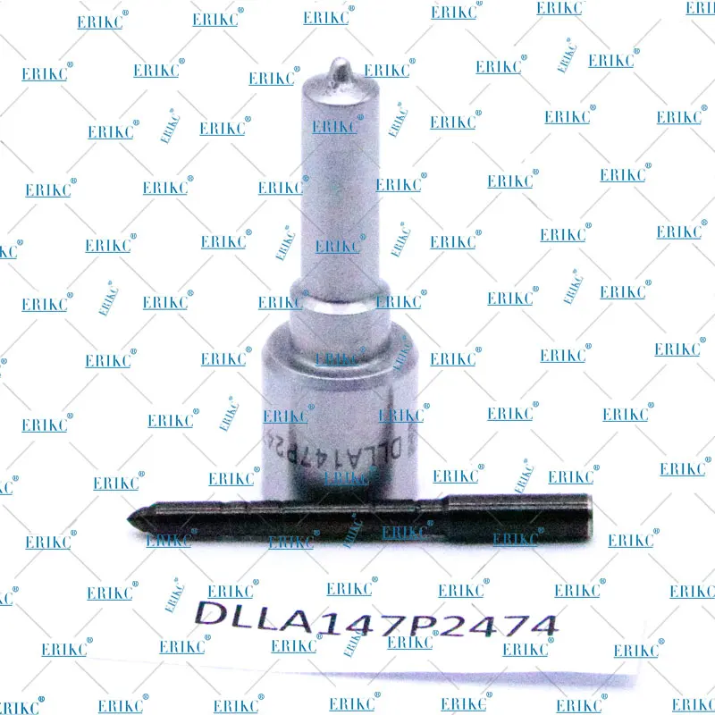 

ERIKC DLLA 147 P 2474 (0433172474) Diesel Injector Nozzle DLLA 147P2474 Black Needle Common Rail Fuel Spray for 0445120391