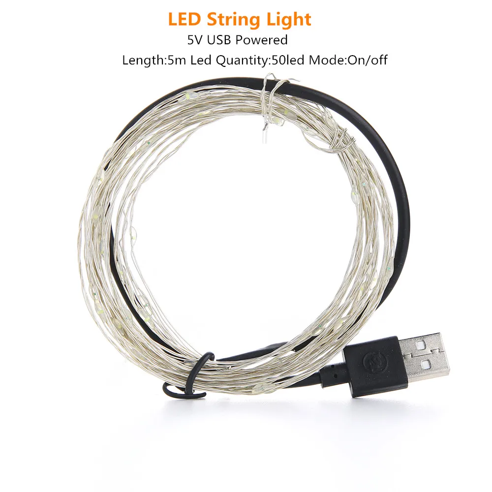 LED String lights Holiday lighting For Fairy Christmas Garland Wedding Party Decoration (4)