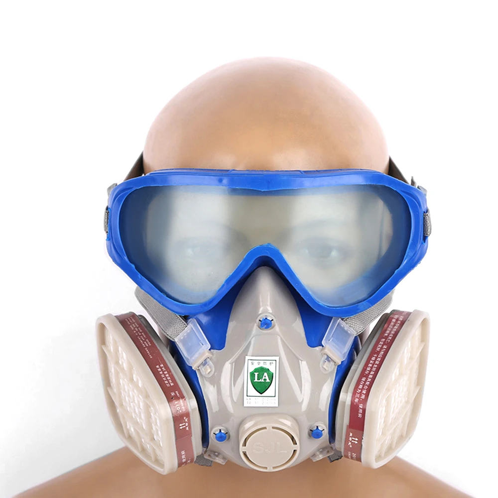 Spray Paint Mask >> Us 10 42 42 Off Gas Mask Dual Anti Dust Spray Paint Mask Industrial Chemical Gas Respirator Mask Glasses Set Silicone Full Face Protective Mas In Spray Paint Mask >> Us 10 42 42 Off Gas Mask Dual Anti Dust Spray Paint Mask Industrial Chemical Gas Respirator Mask Glasses Set Silicone Full Face Protective Mas In