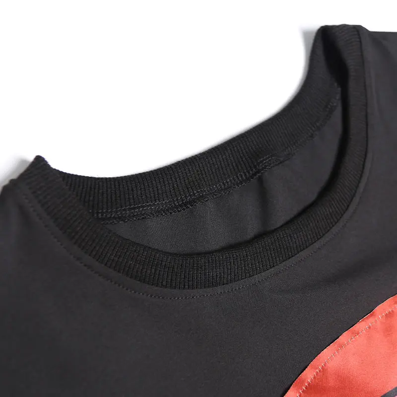 Платье пачка XITAO Tide плиссированное платье средней длины с коротким рукавом для