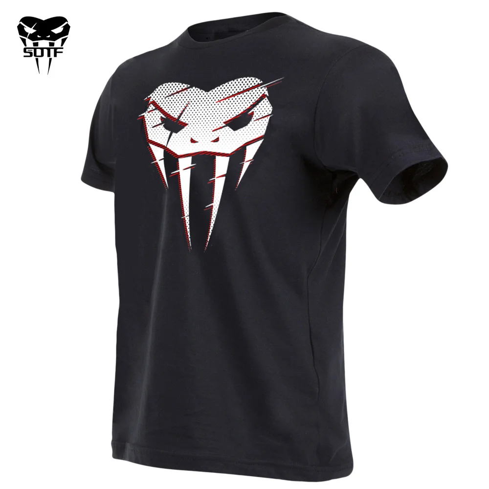 Sports Apparel Mens T Shirt SUOTF Geometric big bird boxing jerseys tiger muay thai mma rashguard jiu jitsu sauna suit rashguard mma t shirt king boxing