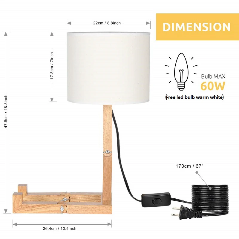 Wooden-Swing-Arm-Table-Lamp-Robot-Modern-Creative-Flexible-Adjustable-Folding-Bedside-Kids-Lamps-Beadroom-Reading