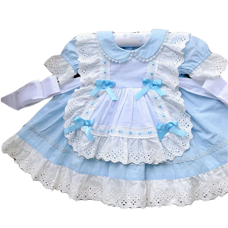 

Infant Newborn Baby Girl Summer Dress Vintag Birthday Party Princess Lace BowDresses for Girls Headband Travel Holiday Costumes