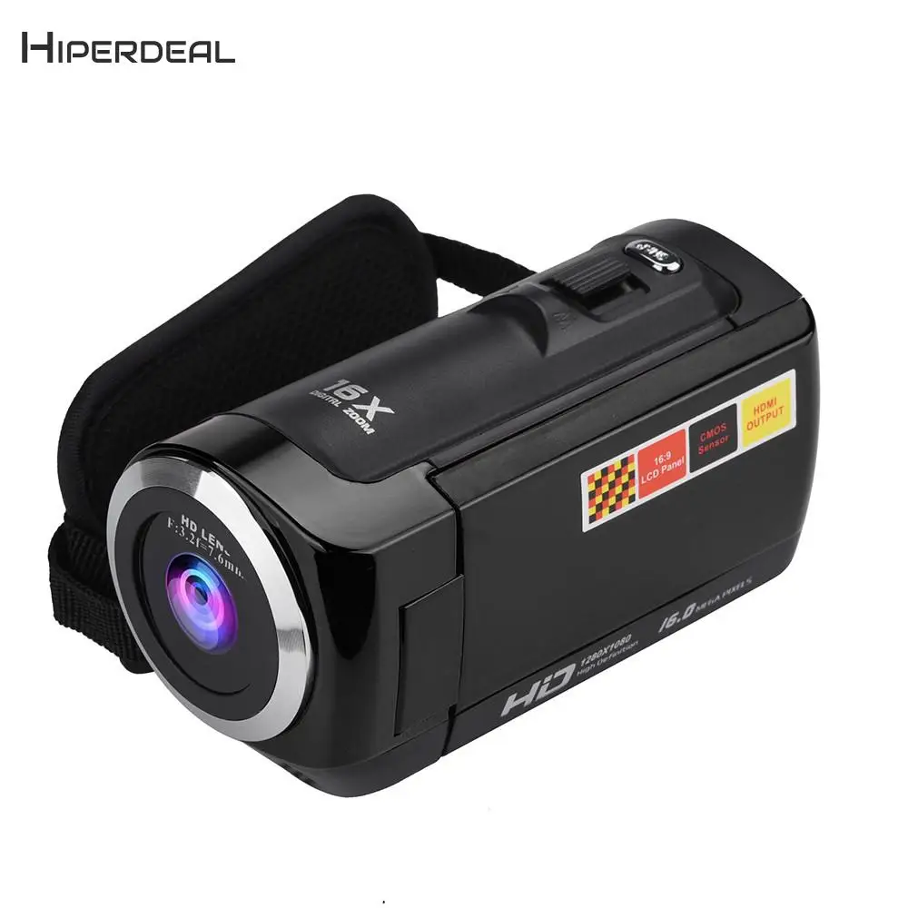 HIPERDEAL 2.7 inch TFT LCD HD 1080P 16MP 16X Digital Zoom Camcorder Video DV Camera Fashion Family Gift ST25 HIPERDEAL 2.7 inch TFT LCD HD 1080P 16MP 16X Digital Zoom Camcorder Video DV Camera Fashion Family Gift ST25