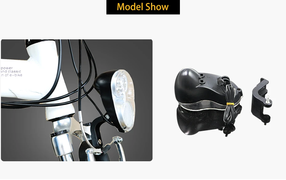 Best Bicycle Light 36V 48V LED Cycling Front Light Bike light Lamp Torch Waterproof Electric Bike Headlight for Motorcycle e Bike Kit 4