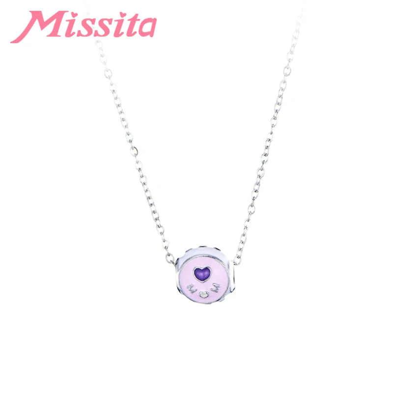 Женское романтическое колье MISSITA с надписью MOM Love Heart модное ювелирное изделие