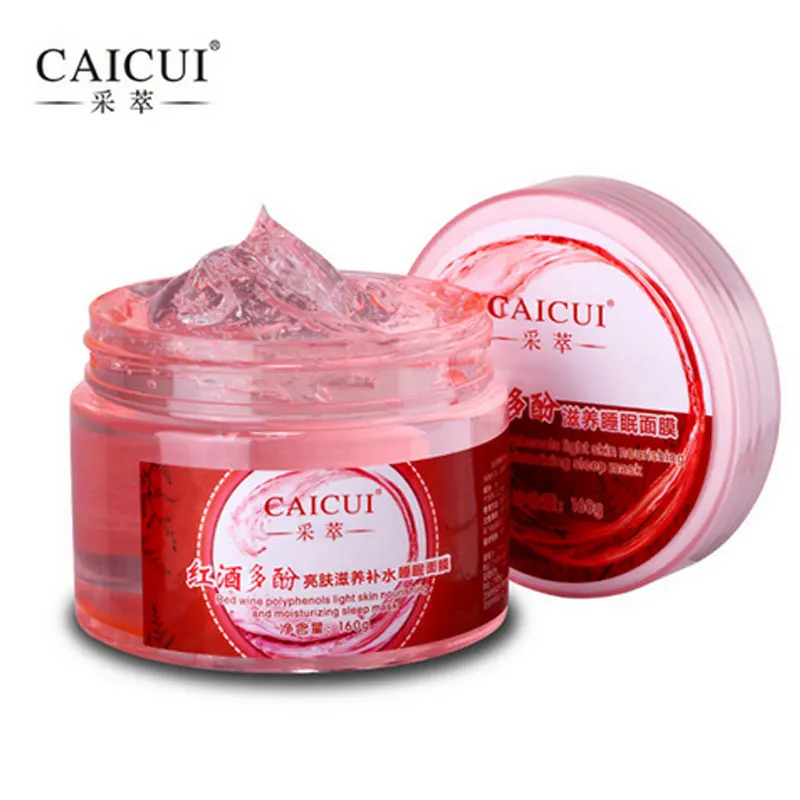 

CAICUI Polyphenol Sleep Mask Disposable Moisturizing Face Mask Antioxidant Anti Aging Whitening Skin Care Ageless Face Care New