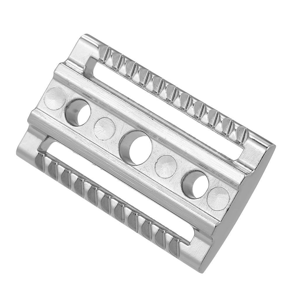 1 шт. Double Edge бритья безопасности головка бритвы Для мужчин безопасности бритвы открытым гребень голову практические бритья инструмент для