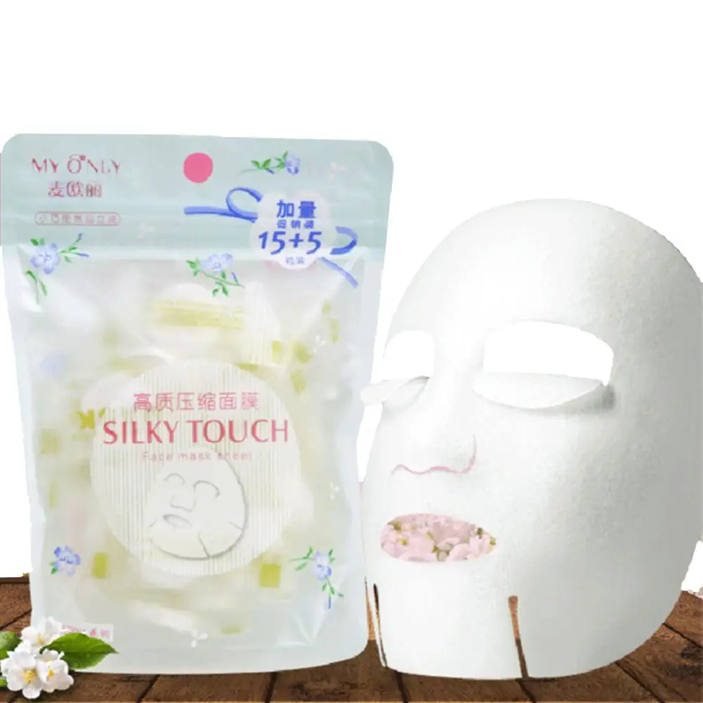 100/40/20Pcs Ultra-slim Non-woven Fabric Skincare DIY Compressed Facial Mask