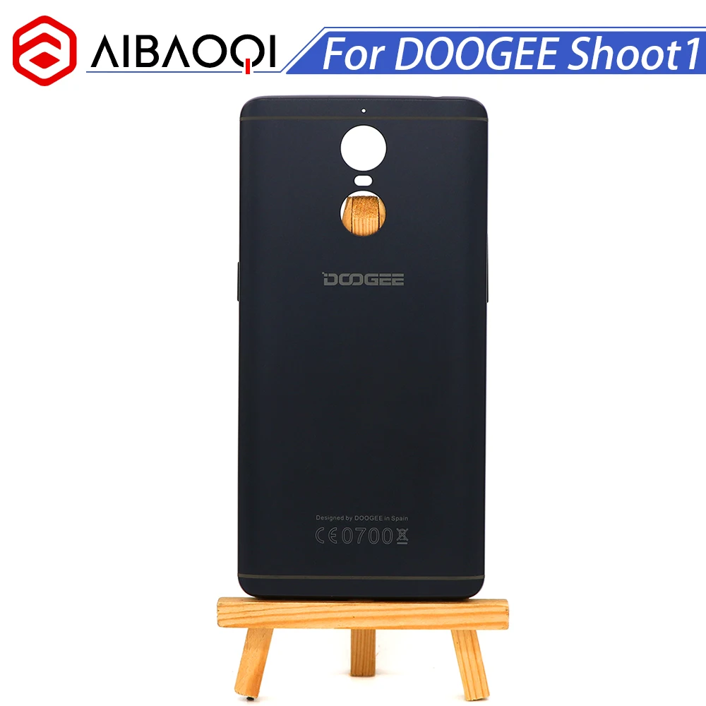 

AiBaoQi New Original battery case Protective Battery Case Back Cover For 5.5 inch Doogee Shoot 1 Phone+3M adhesive