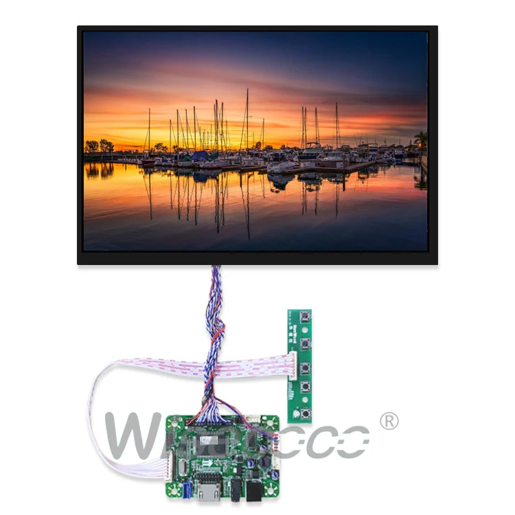 CLAA101FP0A XG 10,1 дюймовый дисплей HDMI lcd TFT 1920 × 1200 дисплей с 45 булавка LVDS плата управляющего драйвера для Raspberry Pi 3 2B B