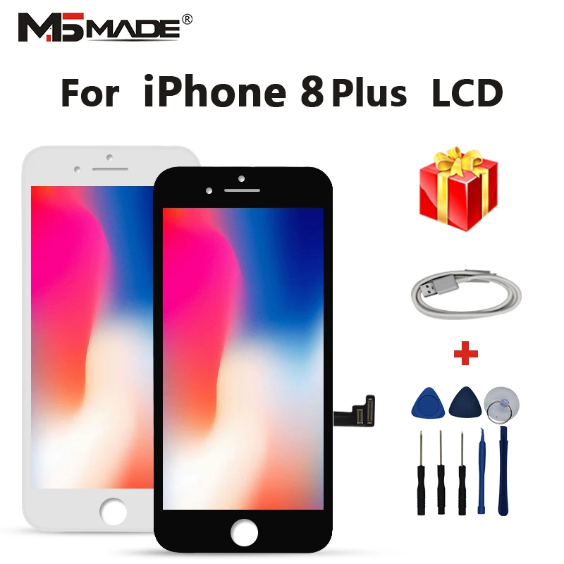 

AAAAA Quality For iPhone 8 Plus 8P LCD Screen Display 3D Force Touch Digitizer Assembly Parts For iPhone 8 Plus Display