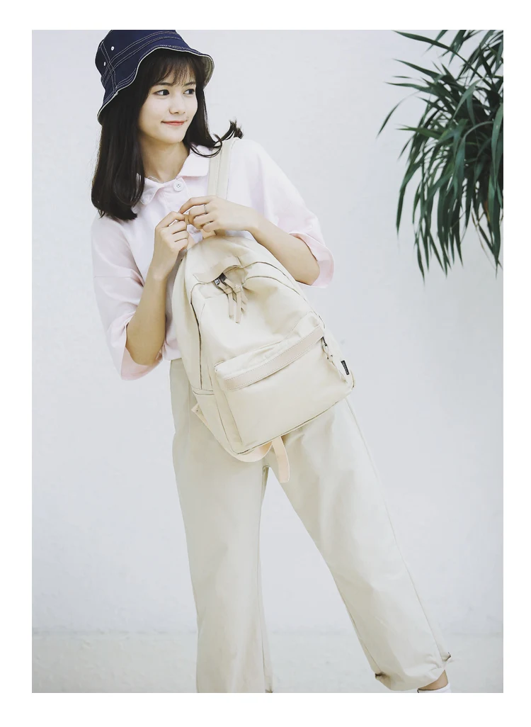 Menghuo High Quality Women Canvas Backpack Teenage Girls Leisure Backpack Bag Vintage Stylish Female School Bag Bookbag Mochilas (20)