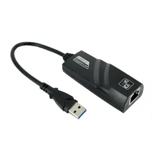 USB внешний сетевой карты USB3.0 Gigabit Ethernet 1000 м USB к RJ45 Drive сетевой карты