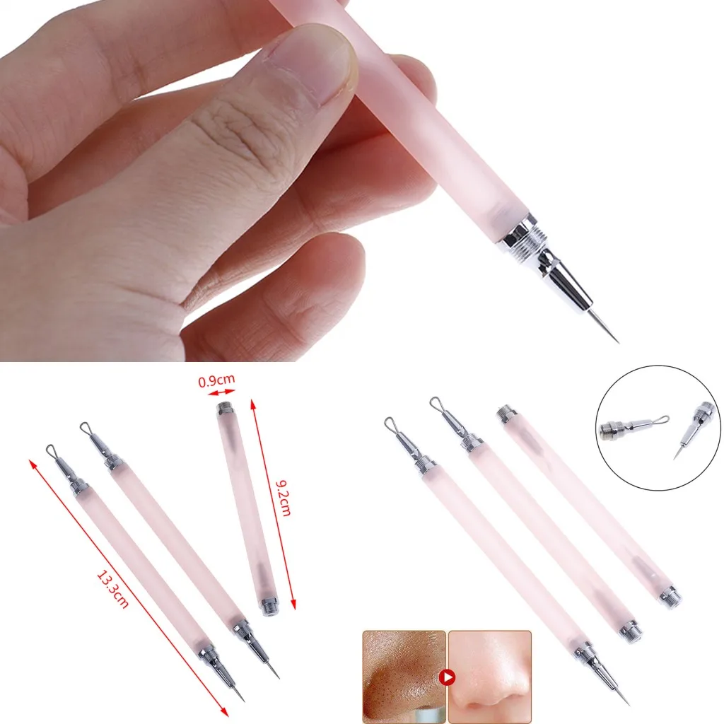 Hot Sale 1PC Acne Extractor Detachable Pocket Pimple Blackhead Remover