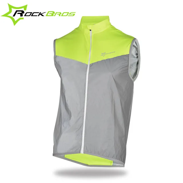 RockBros Cycling Vest Cycling Gilet Riding Reflective Vest Outdoor