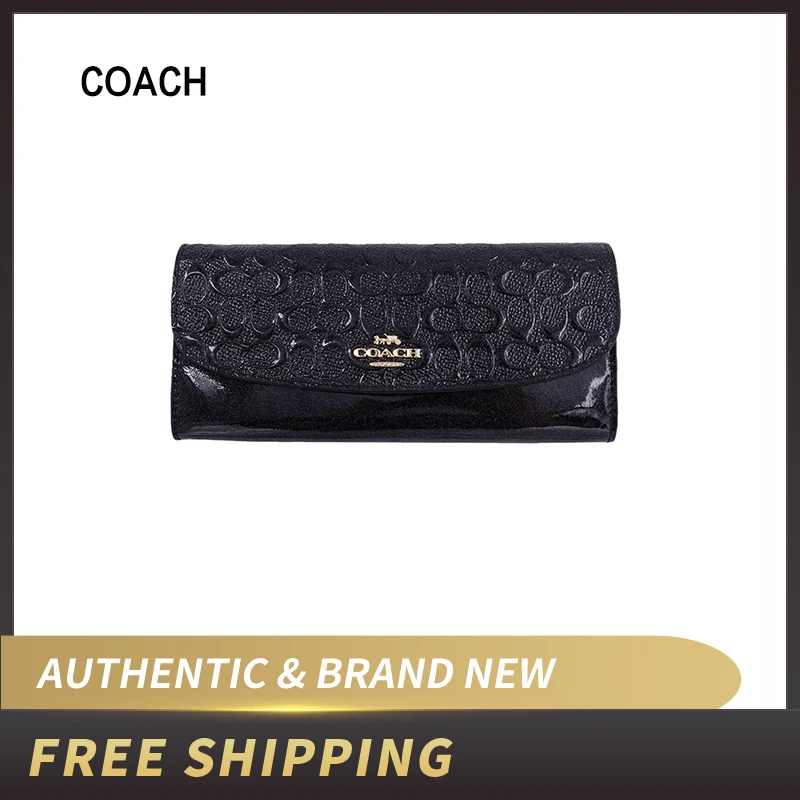 

COACH SOFT WALLET IN SIGNATURE LEATHER F26814
