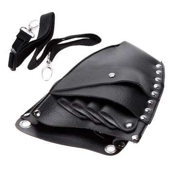 

Leather Hairdressing Case Tools Barber Holster Pouch Holder Comb Bag Hairdresser Tool Bag Hairpin Bottle Bag with Removable Belt