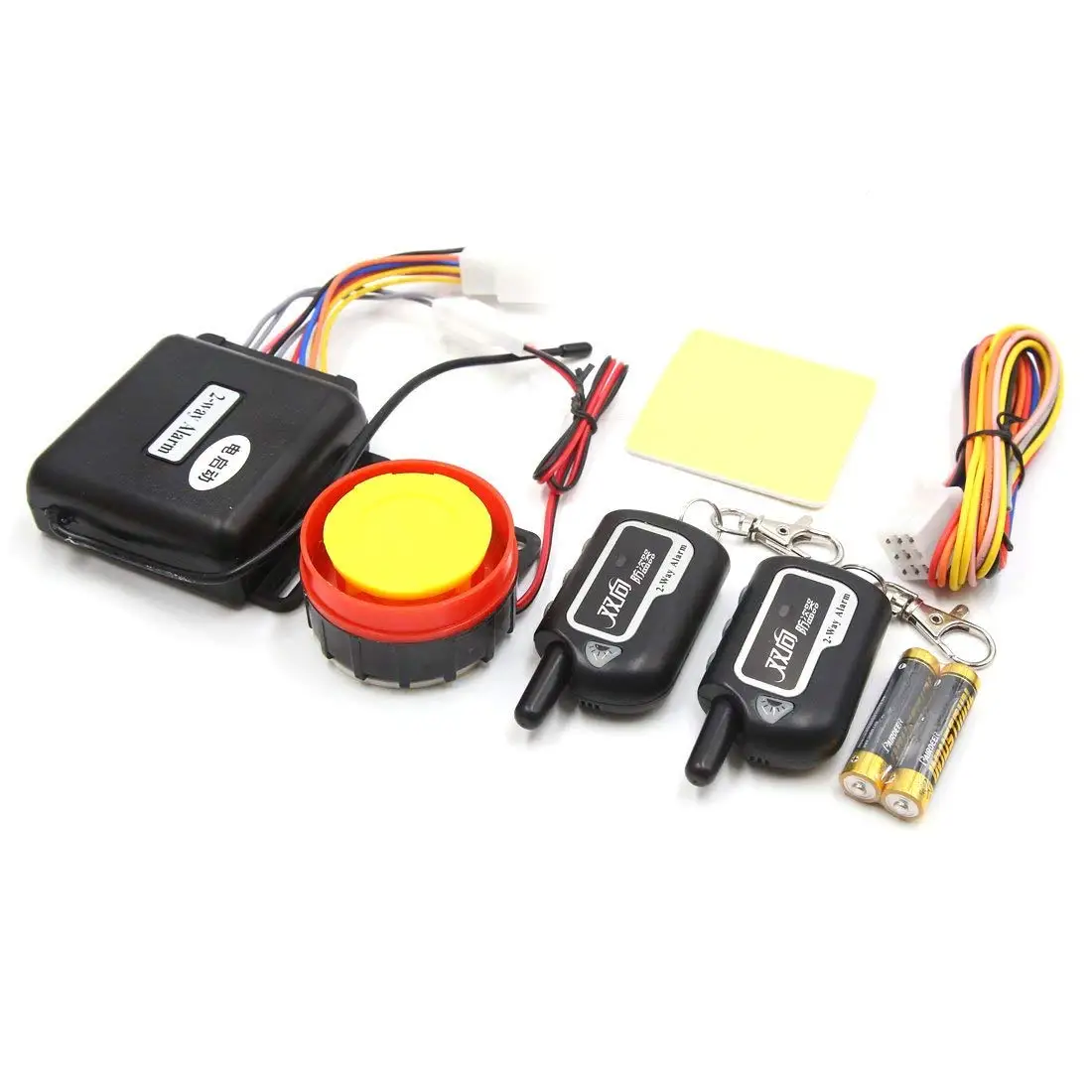 

uxcell 2-Way Motorcycle Anti-Theft Alarm System Engine Start w Remote Control 125dB
