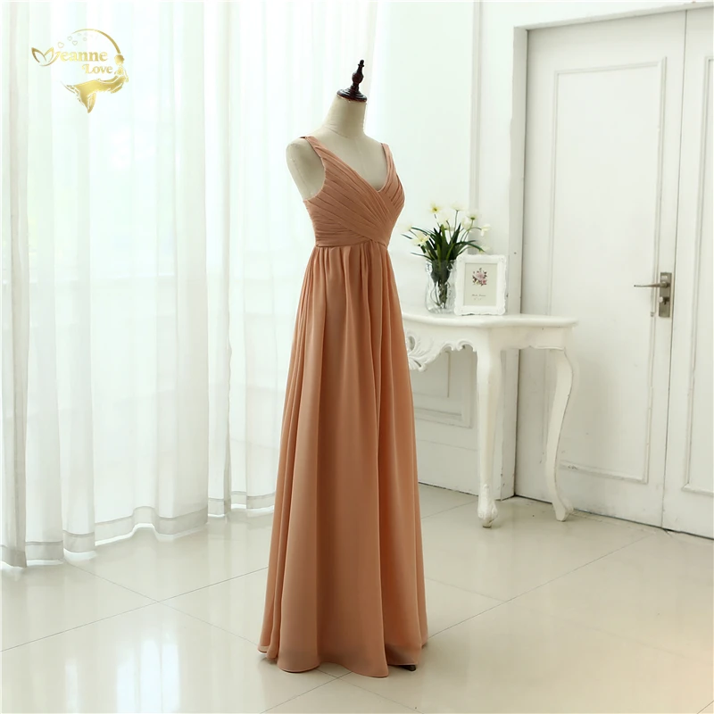 Сексуальное платье по низкой цене дизайн распродажа длинное шифоновое вечернее платье с v-образным вырезом OL3100