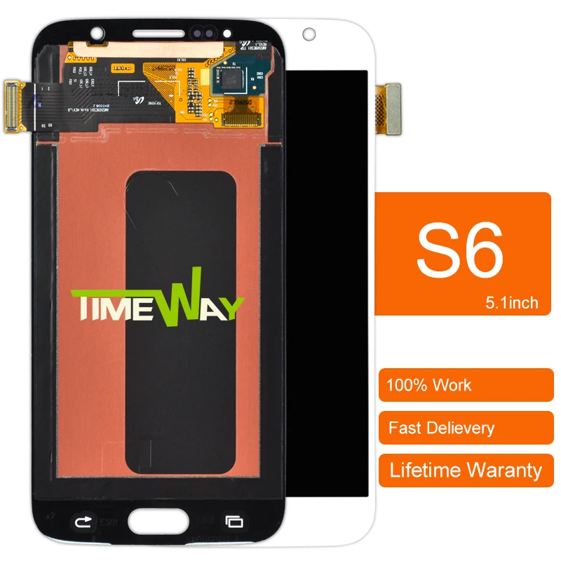 

10pcs Original Lcd Screen For Samsung S6 G9200 Display And Touch Digitizer Assembly