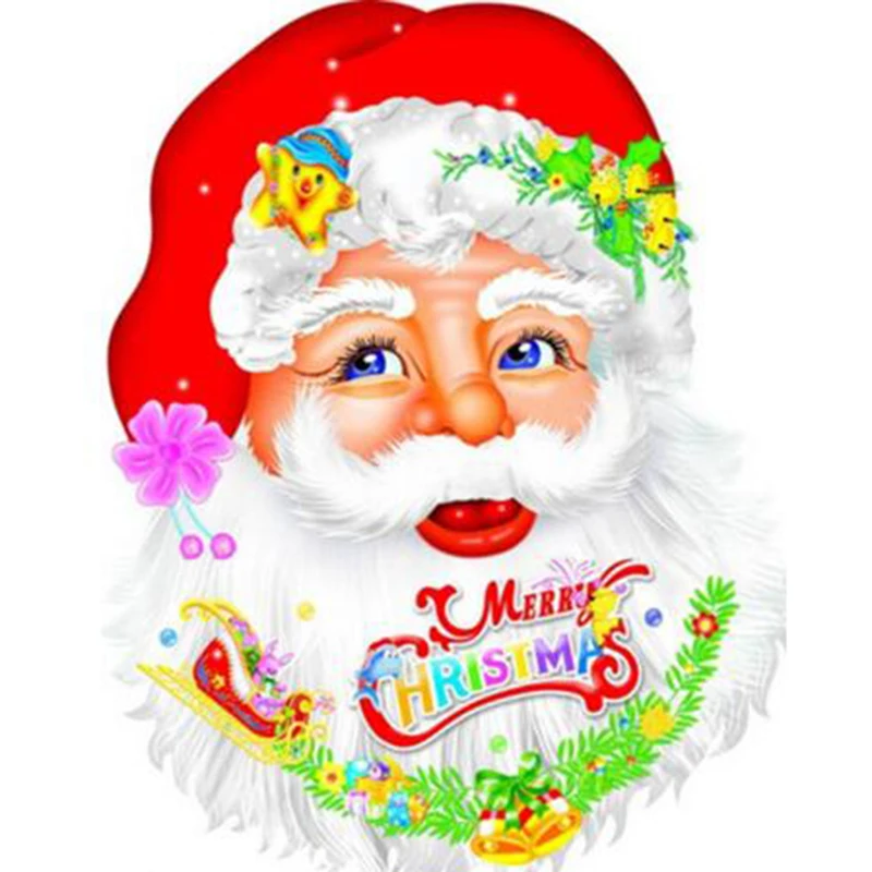 Diy Diamond Painting Santa Claus Diamond Mosaic 5D Diamond Embroidery