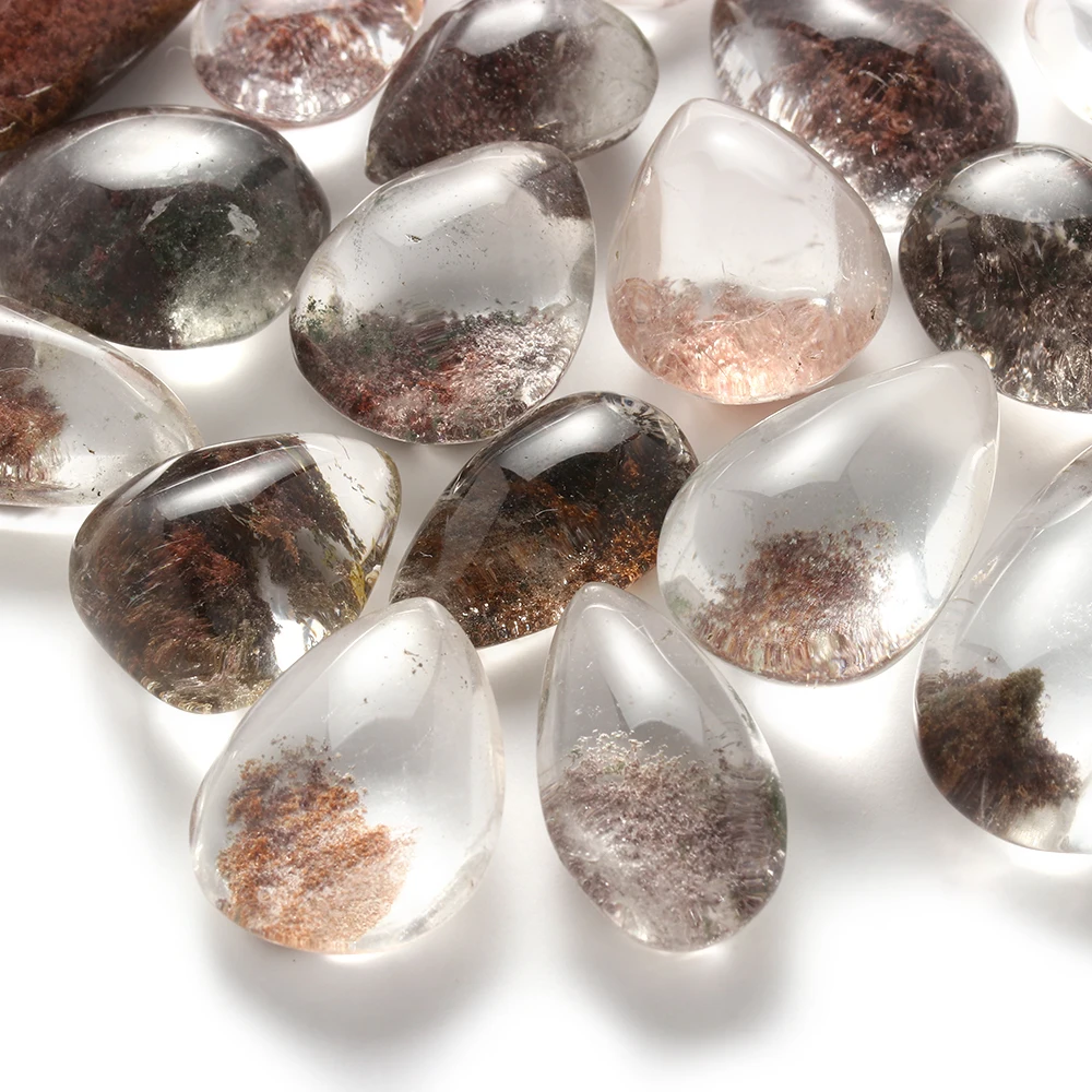 

1Pc Natural Ghost Phantom Stone Pendant For Necklace Fashion Crystal Stone Healing Quartz Pendant Necklace Accessories Jewelry