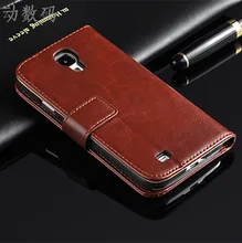 S4 случае Новый Оригинальный сотовый Телефон случае Флип Бумажник кожаный Чехол Для Samsung Galaxy S4 I950 I9500 Бесплатная доставка