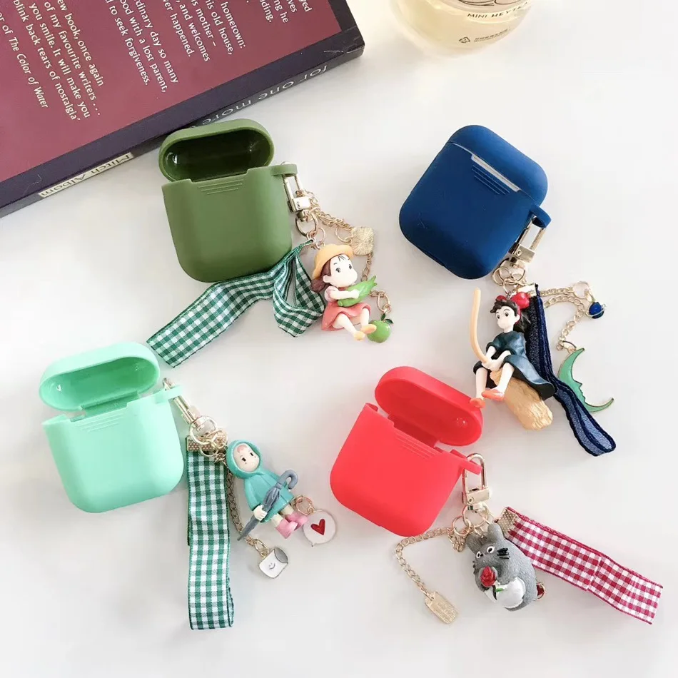 

For Honor Flypods Pro Case Cute Silicone Cartoon Earphone Case for Huawei FreeBuds 2 Pro Case for Honor Flypods Cover Ring Strap