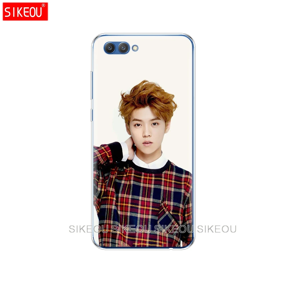 Силиконовый чехол для телефона Huawei Honor 10 V10 3c 4C 5c 5x 4A 6A 6C pro 6X 7X 6 7 8 9 LITE Kpop exo LUHAN Park