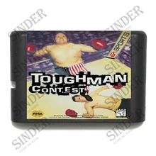 Жесткий конкурс 16 бит MD игровая карта для sega Mega Drive для Genesis