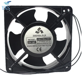 

ZD1238A2HS AC 220V/240V 0.14A/0.1A 120*120*38mm 12038 12CM Axial Cooling Fan